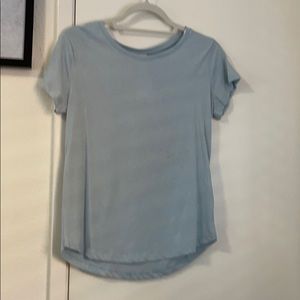 light blue long sleeve